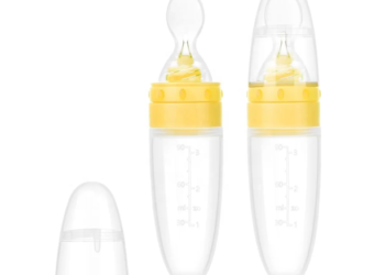 Feeding Bottles with Spoons